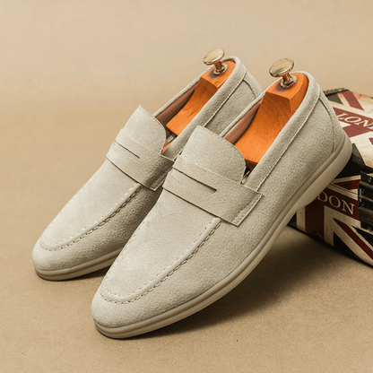 Leder Mokassin Slipper für Herren Liverpool Verno